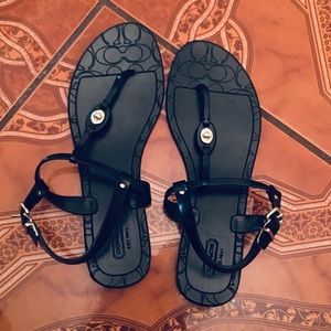 Coach Pier Jelly Sandals, Size 10
